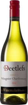 Deetlefs Viognier Chardonnay 2021 'the Winemakers selection'  OP=OP ACTIE!